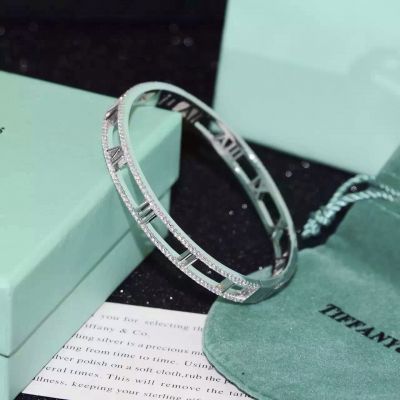 T I F F I NY & C o 925 Sterling Silver Bangle Buy Replica jewelry